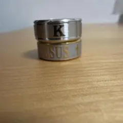 K・JESUS刻印 リング 2点セット