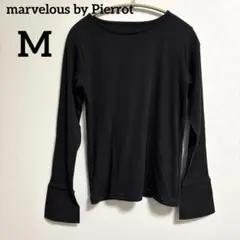 【marvelous by Pierrot】テレコリブカフスドッキングトップスMのサムネイル