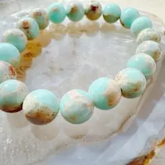 【希少】未使用 本物 寿山石 ブレスレット 天然石