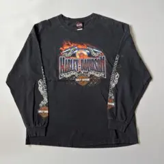激レア】Harley-Davidson 92年イーグル ファイヤー ロンt - メルカリ