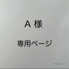 Ａ様 専用