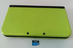 [大容量SDカード付]NEWニンテンドー3DS LL ライム×ブラック