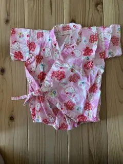 ハローキティ 和柄 甚平ロンパース（80サイズ）