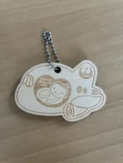 JAL マタニティマーク 木製 キーホルダー