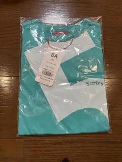 8A コットン100% 青色長袖Tシャツ E7系