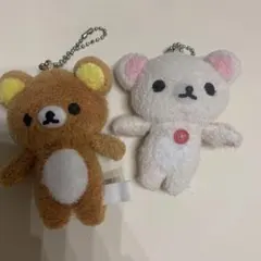 美品】リラックマ コリラックマ 20thペアハートミニぬいぐるみ - メルカリ