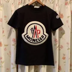 希少　MONCLER Tシャツ デカロゴ Mサイズ