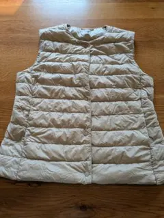 ユニクロ　ウルトラライトダウンコンパクトベスト　31ベージュ　XL