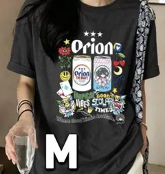 新品未使用 オリオンビールScolarスカラーTシャツ M 沖縄旅行ダークグレー