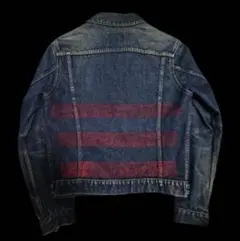 HELMUT LANG ストライプデザイン デニムジャケットのサムネイル
