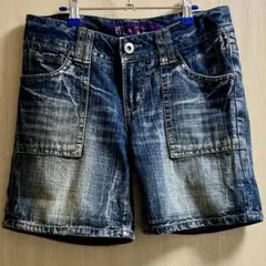 デニム ショートパンツ ウエスト61cm