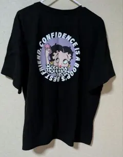 Betty Boop 半袖 Tシャツ ブラック 3Lのサムネイル