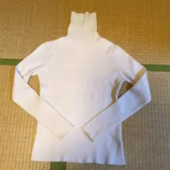 タートルネック　セーター　長袖　レディース