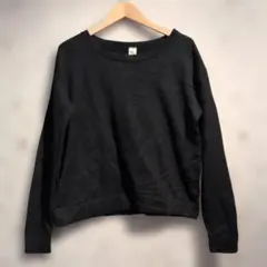 Ron Herman クルーネックスウェット ブラック　XS レディースのサムネイル