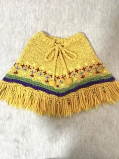 古着　ヴィンテージ　ポンチョ