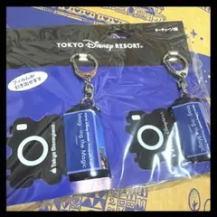 ディズニー 40周年 ミッキー フィルム ネガ風 キーホルダー