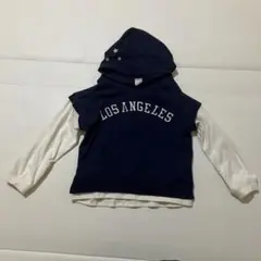 petit main フード付きパーカー 120センチ