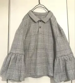 古着　リメイクポロシャツ