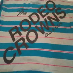 最終お値下げRODEO CROWNS ストライプオーバーサイズニット ミニワンピ