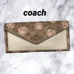 COACH コーチ 長財布 コインケース
