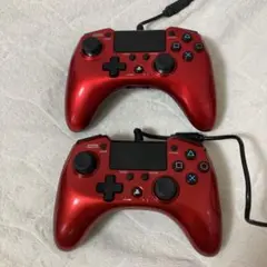 ホリパッドFPSプラス赤レッド2個セット動作未確認