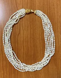 淡水パール　多重ネックレス インドネシアにて購入