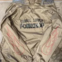 PORKCHOP GARAGE SUPPLY コーチジャケットフレイム柄Lサイズ