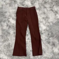 GRL フロントタックフレアパンツ　[k8360t]