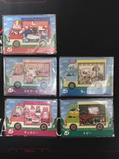 amiiboカード　サンリオコラボ　5枚セット　アミーボカード