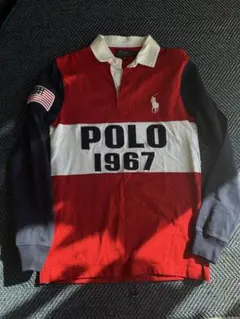 ラルフローレン　ポロシャツ　ラガーシャツ