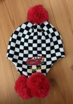 カーズ　ライトニング　マックイーン　ニット帽