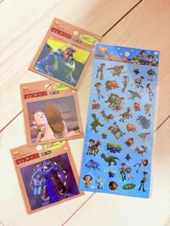 トイストーリー　ステッカーシール4点セット