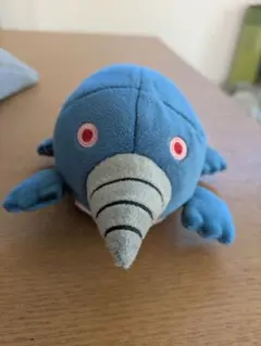 アンパンマン 　もぐりんぬいぐるみ 青 約15cm