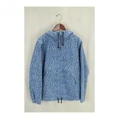 Supreme 15SS総柄デニム地インディゴパーカー シュプリーム