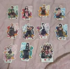 すき家鬼滅の刃シール 11枚セット