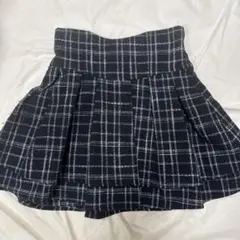 ミシェルマカロン ツイード美脚スカート xsサイズ michellMacaron