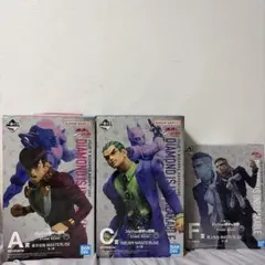 一番くじジョジョの奇妙な冒険 A賞・C賞・F賞セット
