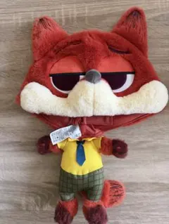 ニック・ワイルド フード付きぬいぐるみ 約30cm