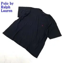 ポロバイラルフローレン Tシャツ ブラック コットン100％ XL C3026