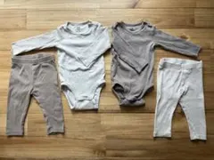 H＆M リプロンパース・レギンス　68サイズ 6M 4枚セット