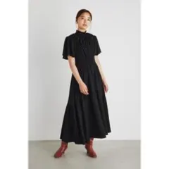 リエンダ VディテールギャザーフレアOP