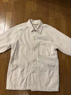 ホワイト コットン カバーオール