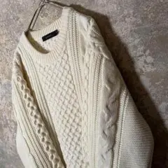 フィッシャーマンニット ニット