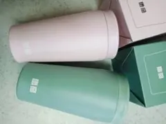 UNIQLO タンブラー 2個セット ピンク グリーン　2025
