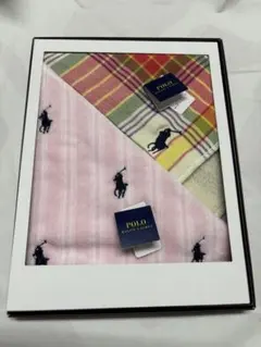 Polo Ralph Lauren タオルハンカチ 2枚セット