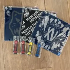 一番くじ MAN WITH A MISSION ハンドタオル ぽこっとちゃーむ