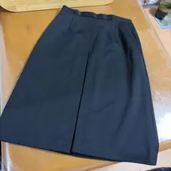 黒のタイトスカート ひざ丈L