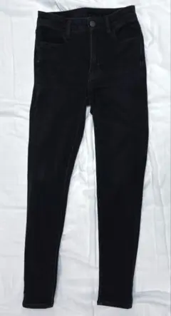AMERICAN EAGLE　ストレッチ スキニーデニム　サイズ0 黒