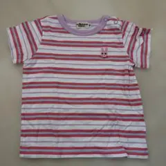 ミキハウス Hot Biscuits Tシャツ 90サイズ　ボーダー