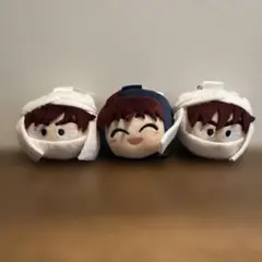 忍たま乱太郎　フェイスバッジ　土井半助　天鬼